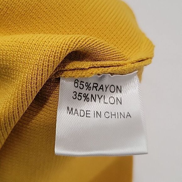 Seek The Label Mustard Yellow Crop Top - Picture 10 of 10